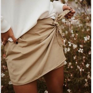 Sincerely Jules Michele wrap skirt